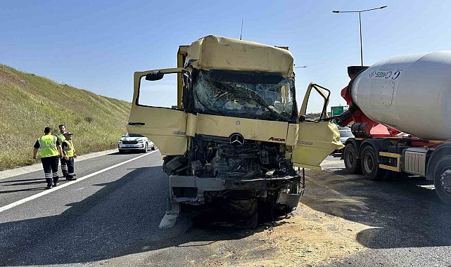 Kuzey Marmara Otoyolu'nda kaza: 1 ağır yaralı