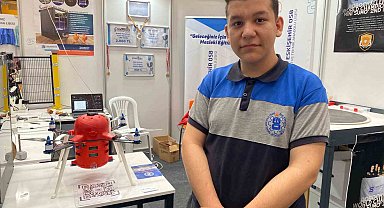 Liseli öğrencilerin ilginç projeleri METİF'te sergilendi