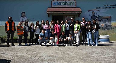 Makedonyalı öğrenciler, Ata Tohum Merkezi'nde