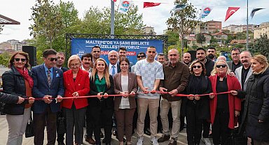 Maltepe Mekân ve Halk Market hizmete açıldı
