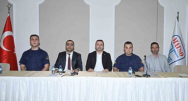 Manavgat'ta deniz ve ırmak turizmi için güvenlik toplantısı düzenlendi