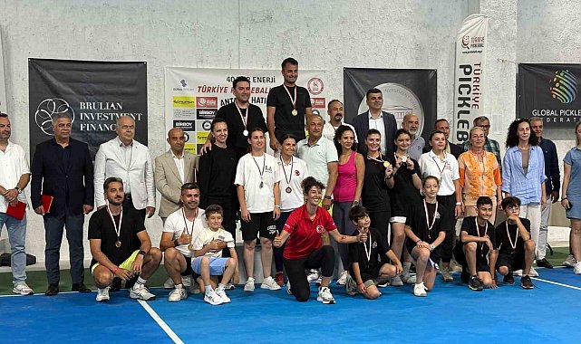 Manavgat'ta Pickleball heyecanı yaşandı