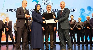 Manisa CBÜ'ye "Spor Dostu Kampüs" ödülü