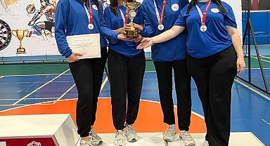 Manisa Yurt Lig Dart Takımı Türkiye üçüncüsü oldu