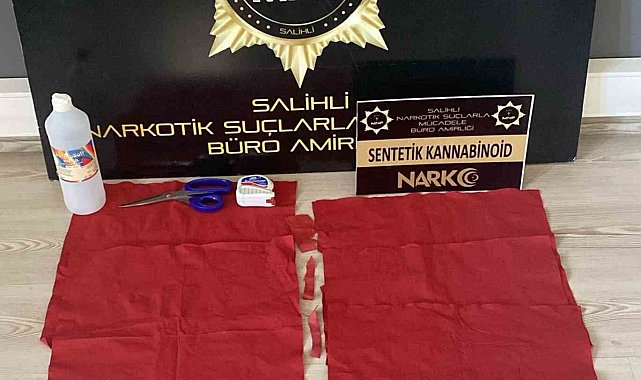 Manisa'da akıl almaz yöntem ifşa oldu: Uyuşturucuyu kâğıda döktüler