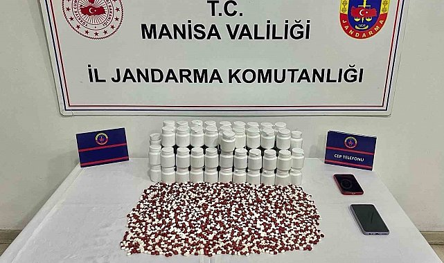 Manisa'da sentetik ecza operasyonu