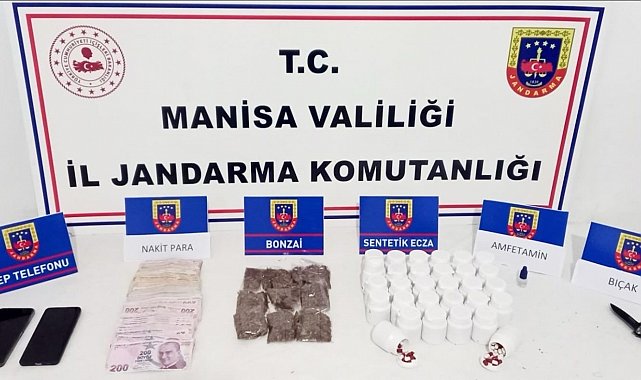 Manisa'da uyuşturucu operasyonu