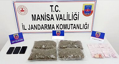 Manisa'ya uyuşturucu getirirken yakalandılar