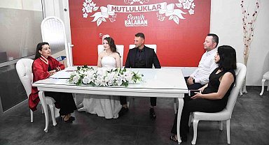 Manisalı çiftler evlenmek için 05.05.2025'i seçti