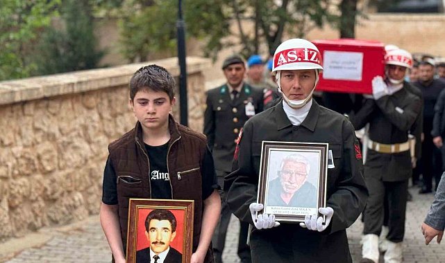 Mardin'de Kıbrıs gazisi son yolculuğuna uğurlandı