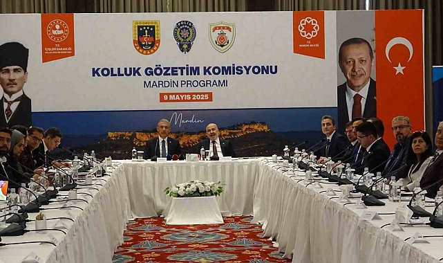 Mardin'de Kolluk Gözetim Komisyonu Toplantısı düzenlendi