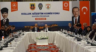 Mardin'de Kolluk Gözetim Komisyonu Toplantısı düzenlendi