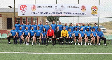 Mardin'de UEFA C lisans kursu başladı