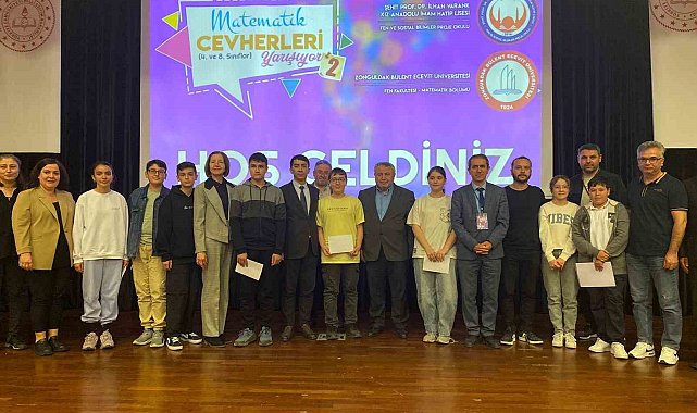 Matematik cevherleri Zonguldak'ta yarıştı