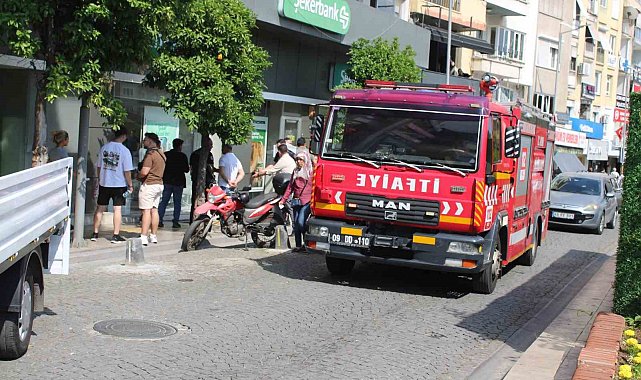 Mazgala atılan sigara izmariti, ekipleri harekete geçirdi