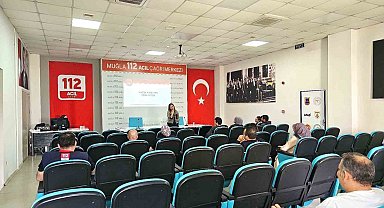 Menteşe Sosyal Hizmet Merkezi'nden 112 personeline eğitim