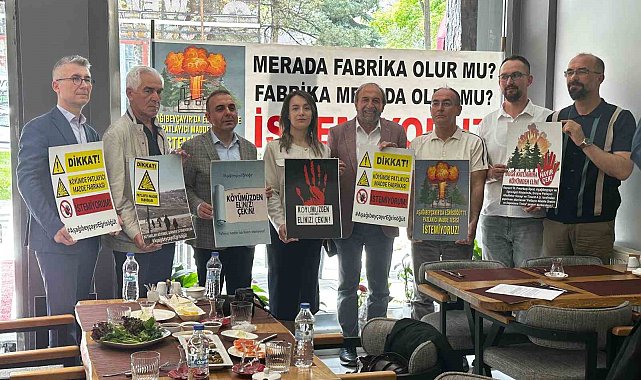 Merada yapılmak istenen patlayıcı tesisine tepki