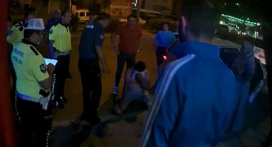 Mersin'de alkollü sürücü ortalığı karıştırdı: O anlar kamerada