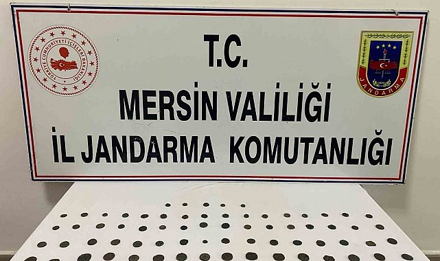 Mersin'de tarihi eser kaçakçılığı: 1 gözaltı