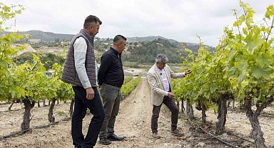 Mersin'de üreticilere damlama sulama sistemi anlatılıyor