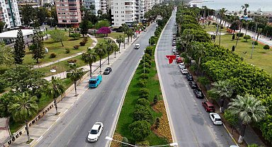 Mersin'in estetiği fidanlık yerleşkesinden sağlanıyor