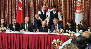 MHP Lideri Bahçeli, TBMM'de Sırrı Süreyya Önder için düzenlenen anma programına katıldı