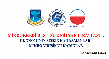 Mikrokredi Desteği 2 Milyar Lirayı Aştı