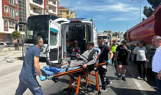 Milas'ta tır kazası: 1 yaralı