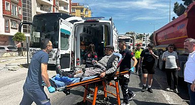 Milas'ta tır kazası: 1 yaralı