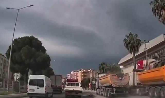 Milas'ta trafik ihlalleri kameralara böyle yansıdı