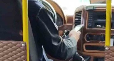 Minibüs şoförünün tehlikeli yolculuğu