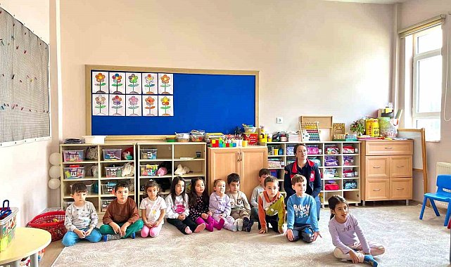 Minik öğrencilere 112 Acil Çağrı Hattı anlatıldı