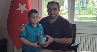 Minik yürekten büyük bağış