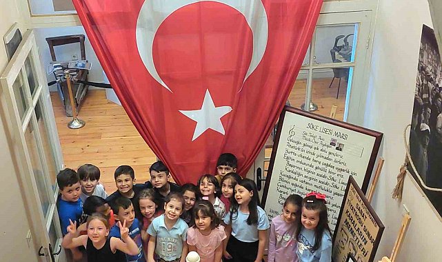 Minik ziyaretçilerden 'Söke Kent Müzesi'ne yoğun ilgi