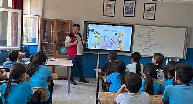 Miniklere gıda güvenliği ve israfın önemi anlatıldı