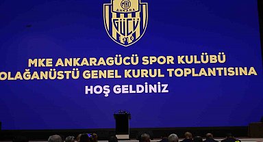 MKE Ankaragücü Olağanüstü Genel Kurulu'nda Bent Ahlat'ın adaylığı düştü