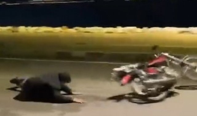 Motosiklet şovu kötü bitti