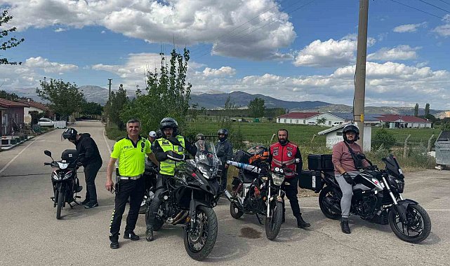 Motosiklet tutkunlarından bağımlılıkla mücadeleye destek konvoyu