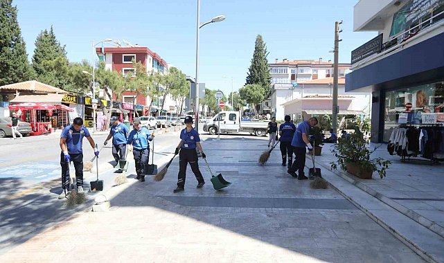 Muğla Büyükşehir Belediyesi'nden 13 ilçede temizlik seferberliği