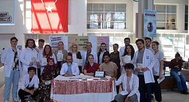 Muğla EAH'ta diyabetik ayak farkındalık standı