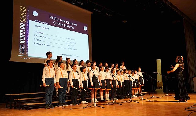 Muğla'da Uluslararası Korolar Şenliği, coşkulu finalle tamamlandı