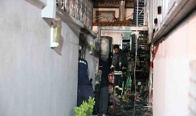 Muğla'daki restoranda çıkan yangın söndürüldü