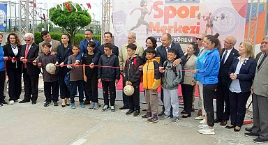 Muğla'daki spor merkezi törenle hizmete açıldı