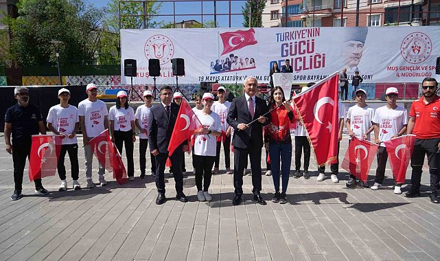 Muş'ta 19 Mayıs coşkusu