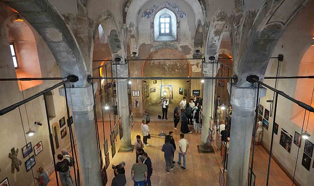 Niğde, 51 ülkeden sanatçının eserlerinin yer aldığı sergiye ev sahipliği yaptı