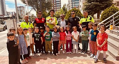 Niğde'de miniklere trafik eğitimi verildi