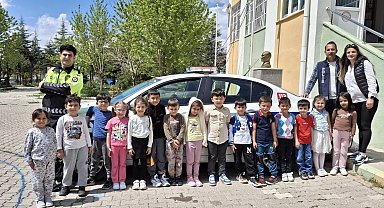 Niğde'de öğrencilere trafik eğitimi verildi