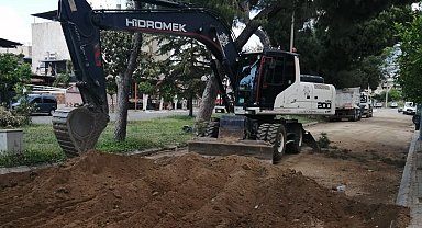 Oda mezar kontrollü bir şekilde kapatıldı, yol çalışmaları tekrar başladı