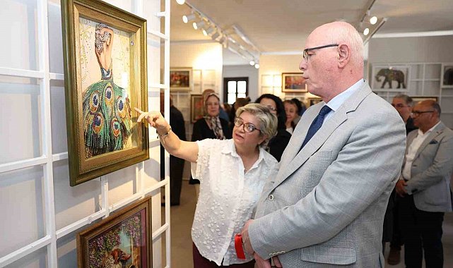 Odunpazarı'nda emek ve sanat bir arada: Kağıt Rölyef Sergisi Açıldı