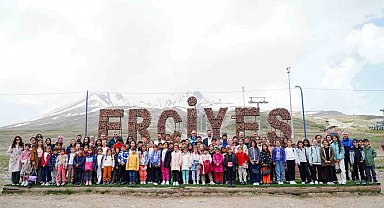 Öğrenciler Erciyes'te buluştu